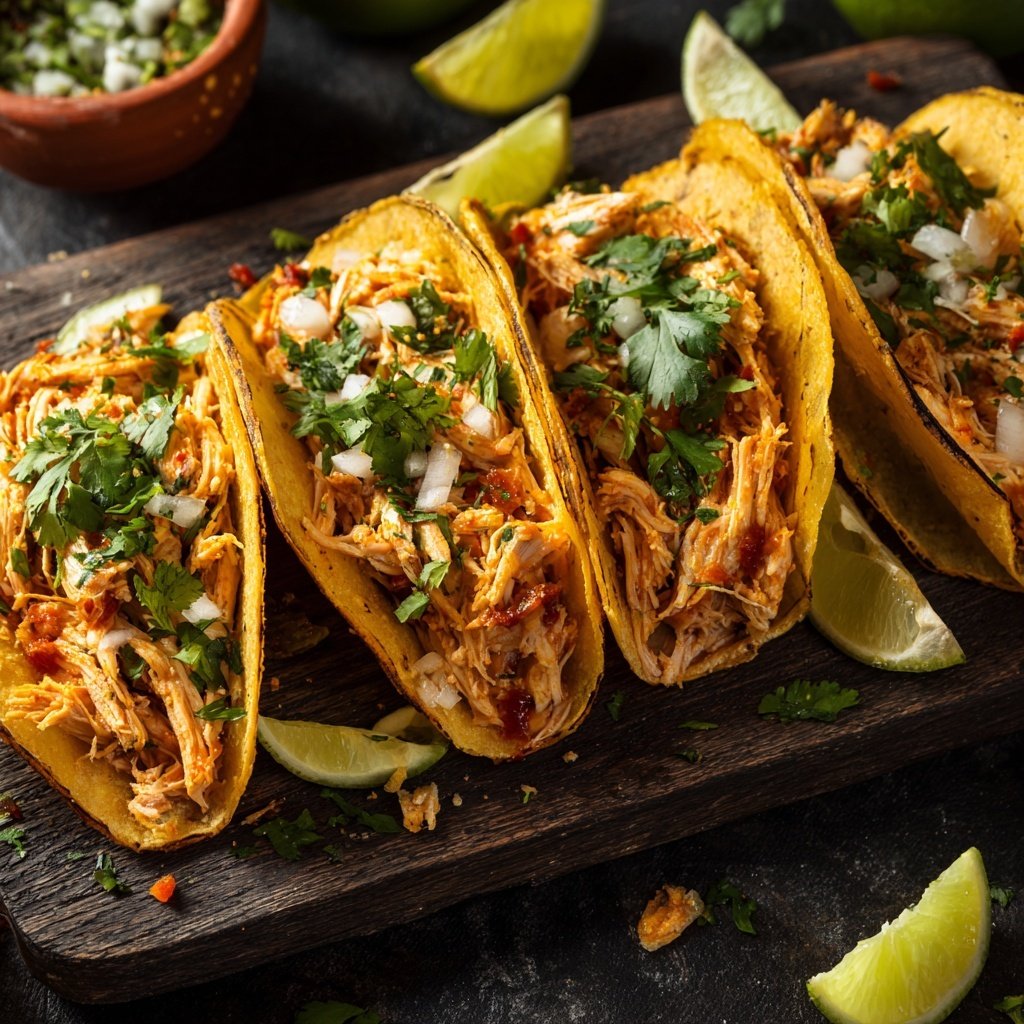 Global Mexican Chicken Tacos