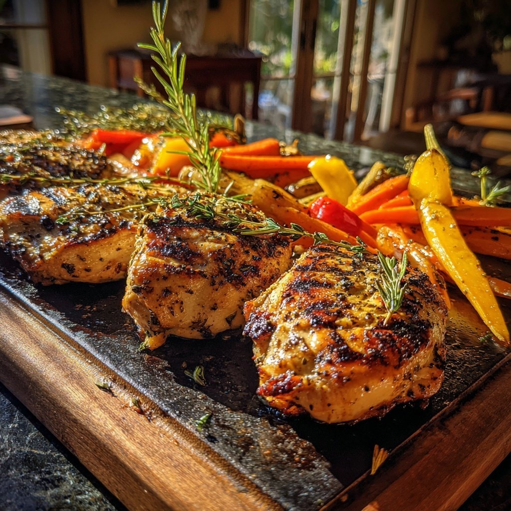 Herbed Grilled Chicken and Veggies