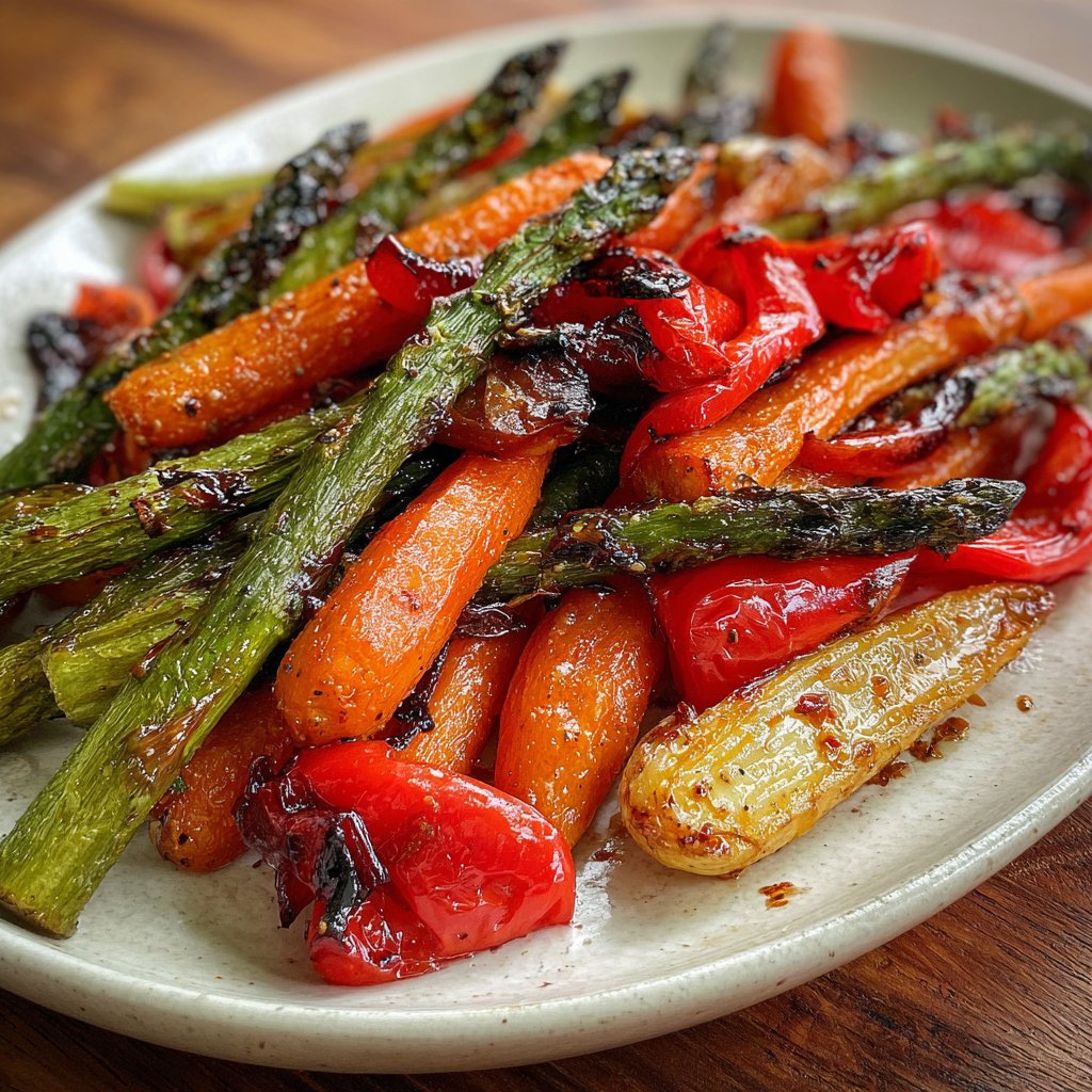 Springtime Roasted Vegetable Platter